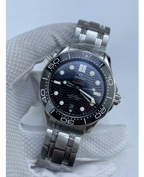 (준비완료/특급배송)NO.2801/VS공장 오메가 씨마스터 다이버 300 스틸 블랙다이얼V4 VS8800 (최신무브업버전)