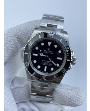 (준비완료/특급배송)NO.3344/QP공장 Submariner 41mm 124060 No Date Black Ceramic 904L Steel 3230